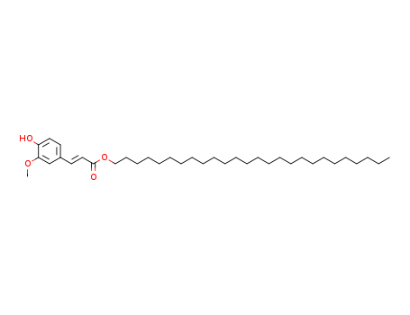 Hexacosyl (E)-ferulate(63034-29-7)