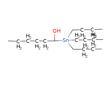 Molecular Structure of 125950-78-9 (1-Hexanol, 1-(tributylstannyl)-)