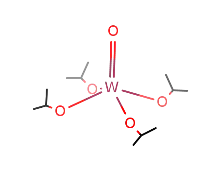 Molecular Structure of 58832-08-9 (Tungsten, oxotetrakis(2-propanolato)-)
