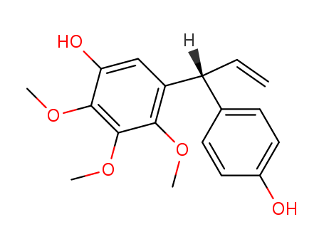 21044-87-1,5-[(R)-1-(4-Hydroxyphenyl)-2-propenyl]-2,3,4-trimethoxyphenol,Kuhlmannichinol;