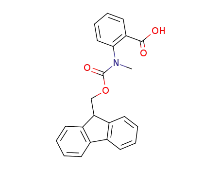 Molecular Structure of 120467-46-1 (FMOC-2-METHYLAMINOBENZOIC ACID)