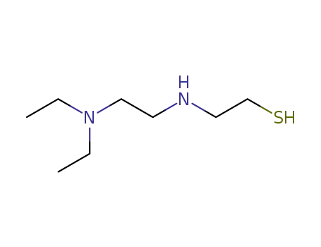 Molecular Structure of 90273-93-1 (Ethanethiol, 2-[[2-(diethylamino)ethyl]amino]-)