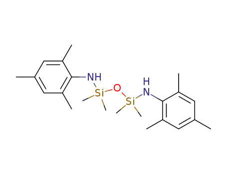 Molecular Structure of 69981-85-7 (1,3-Disiloxanediamine,
1,1,3,3-tetramethyl-N,N'-bis(2,4,6-trimethylphenyl)-)