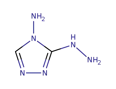 Molecular Structure of 6421-06-3 (3-hydrazino-4H-1,2,4-triazol-4-amine(SALTDATA: FREE))
