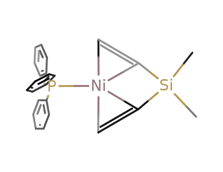 (π-divinyldimethylsinane)triphenylphosphinenickel