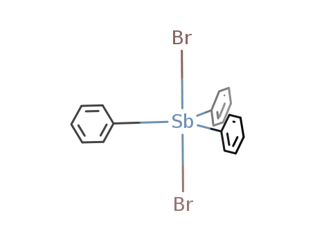 Triphenylantimony dibromide