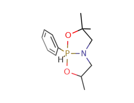 [1,3,2]Oxazaphospholo[2,3-b][1,3,2]oxazaphosphole,
2,3,5,6,8,8-hexahydro-2,2,6,6-tetramethyl-8-phenyl-