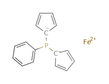 Molecular Structure of 72954-06-4 (1 1'-BIS(PHENYLPHOSPHINIDENE)FERROCENE)