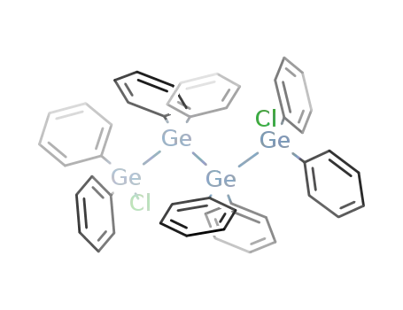 Molecular Structure of 110428-34-7 (Tetragermane, 1,4-dichloro-1,1,2,2,3,3,4,4-octaphenyl-)