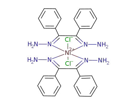 Molecular Structure of 74662-53-6 (bis-(1,2-diphenylethane-1,2-dione dihydrazone) nickel(II))