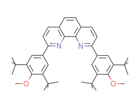 1,10-Phenanthroline,
2,9-bis[3,5-bis(1,1-dimethylethyl)-4-methoxyphenyl]-