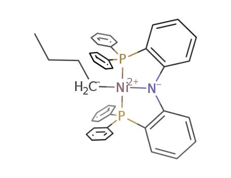 Molecular Structure of 579490-65-6 (n-butyl[bis(2-diphenylphosphinophenyl)amide]nickel(II))