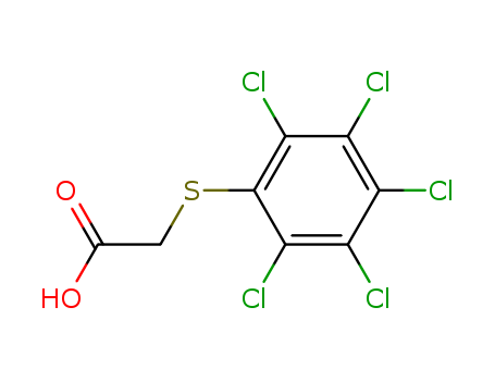 Acetic acid, [ (pentachlorophenyl)thio]- cas  85-20-1
