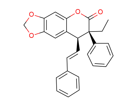 (7R,8S,E)-7-ethyl-7-phenyl-8-styryl-7,8-dihydro-[1,3]dioxolo[4,5-g]coumarin