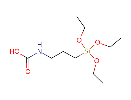 Molecular Structure of 140236-86-8 (Carbamic acid, [3-(triethoxysilyl)propyl]-)