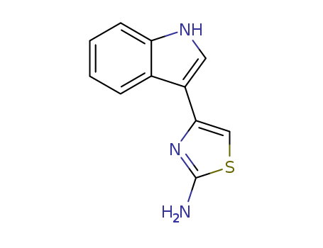 2-Thiazolamine,4-(1H-indol-3-yl)-