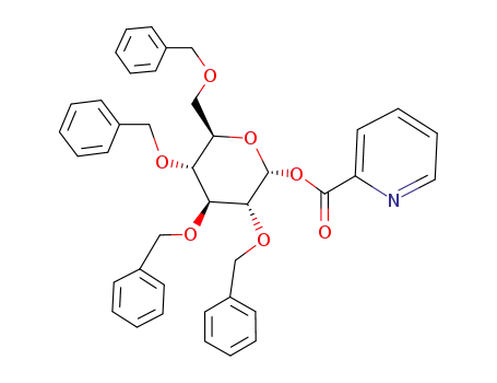 2,3,4,6-tetra-O-benzyl-D-glucopyranosyl 2-pyridinecarboxylate
