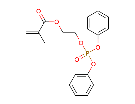 Methacrylic acid, 2-hydroxyethyl ester diphenyl phosphate