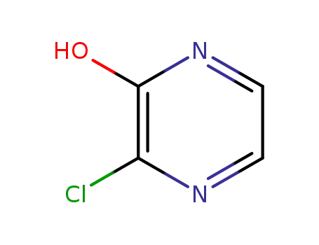 Molecular Structure of 105985-17-9 (3-chloropyrazin-2-ol)