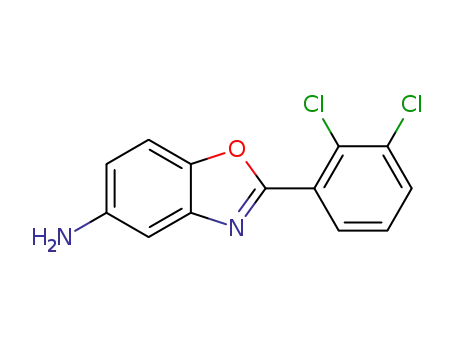 Molecular Structure of 339197-79-4 (2-(2,3-DICHLORO-PHENYL)-BENZOOXAZOL-5-YLAMINE)