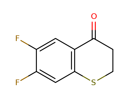 4H-1-Benzothiopyran-4-one,6,7-difluoro-2,3-dihydro-