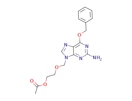 2-((2-amino-6-(benzyloxy)-9H-purin-9-yl)methoxy)ethyl acetate