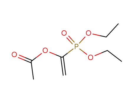 1-(Diethoxyphosphoryl)ethenyl acetate