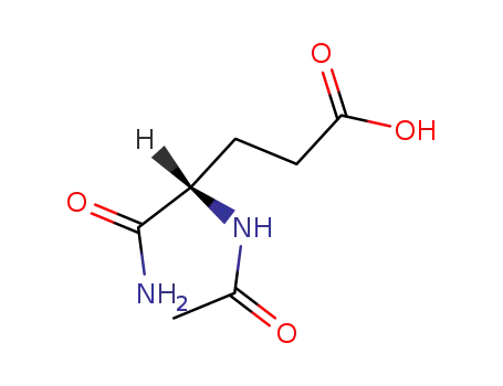 Molecular Structure of 25460-87-1 (AC-GLU-NH2)