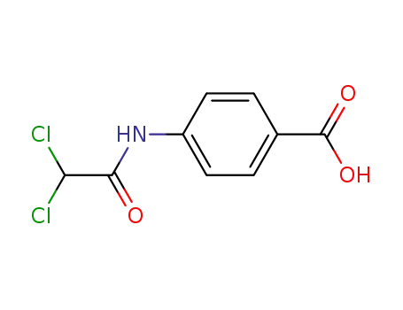 Molecular Structure of 7146-73-8 (4-[(dichloroacetyl)amino]benzoic acid)