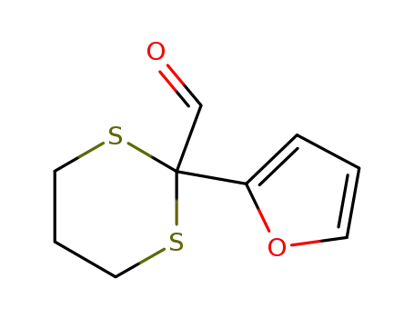 1,3-Dithiane-2-carboxaldehyde,2-(2-furanyl)-