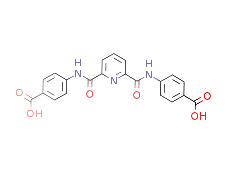 Molecular Structure of 441314-18-7 (Benzoic acid, 4,4'-[2,6-pyridinediylbis(carbonylimino)]bis-)