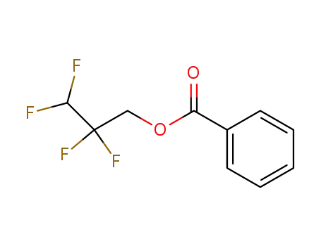 Molecular Structure of 67103-71-3 (1,1,2,2-tetrafluoroethyl benzoate)