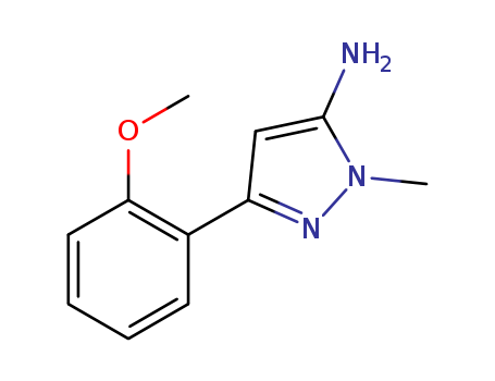 3-(2-Methoxyphenyl)-1-methyl-1H-pyrazol-5-amine