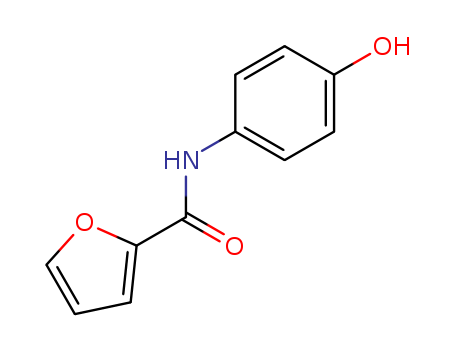 4104-33-0,FURAN-2-CARBOXYLIC ACID (4-HYDROXY-PHENYL)-AMIDE,Furan-2-carboxylic acid (4-hydroxy-phenyl)-amide;N-(4-hydroxyphenyl)-2-furamide;Brenzschleimsaeure-p-hydroxyanilid;