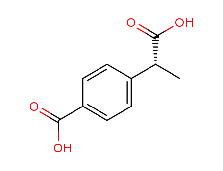 Molecular Structure of 145679-19-2 (4-(1-carboxyethyl)benozic acid)