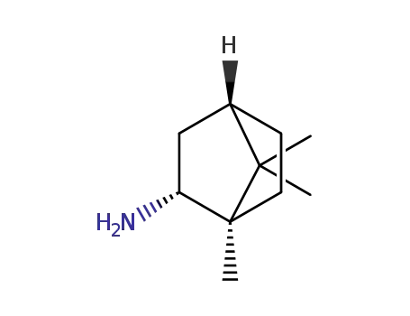 Molecular Structure of 251576-26-8 (Bicyclo[2.2.1]heptan-2-amine, 1,7,7-trimethyl-, (1R,2R,4S)- (9CI))