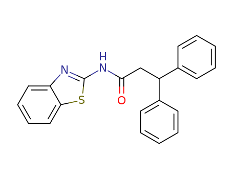 N-(1,3-benzothiazol-2-yl)-3,3-diphenylpropanamide