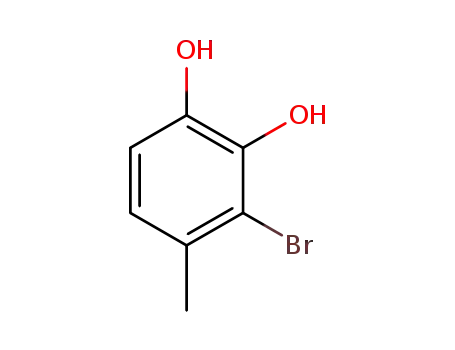 Molecular Structure of 815575-39-4 (1,2-Benzenediol, 3-bromo-4-methyl- (9CI))