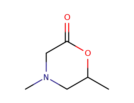 Molecular Structure of 18484-89-4 (2-oxo-4,6-dimethyl-morpholine)