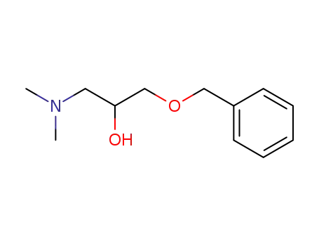 Molecular Structure of 97807-83-5 ((+/-)-dimethyl<2-hydroxy-3-(benzyloxy)propyl>amine)