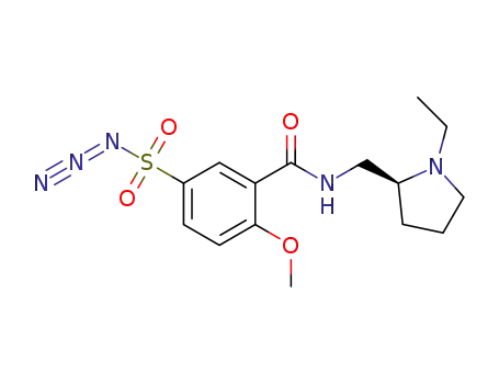 (S)-3-(((1-ethylpyrrolidin-2-yl)methyl)carbamoyl)-4-methoxybenzenesulfonyl azide