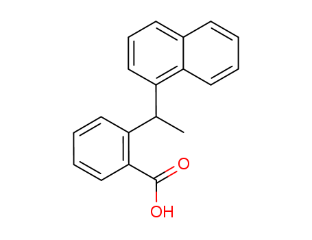 35670-68-9,2-[1-(naphthalen-1-yl)ethyl]benzoic acid,