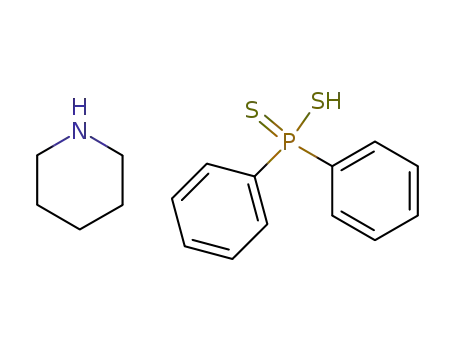 Molecular Structure of 38194-90-0 (piperidinium diphenylphosphinodithioate)