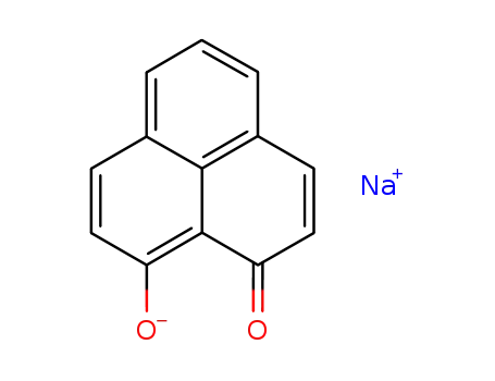 Molecular Structure of 129087-30-5 (9-hydroxyphenalenone sodium salt)