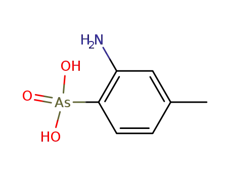 Molecular Structure of 7511-63-9 ((2-amino-4-methylphenyl)arsonic acid)