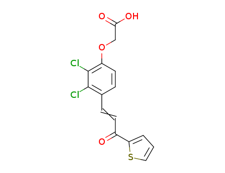 2-[2,3-DICHLORO-4-[(E)-3-OXO-3-THIOPHEN-2-YL-PROP-1-ENYL]PHENOXY]ACETI C ACID