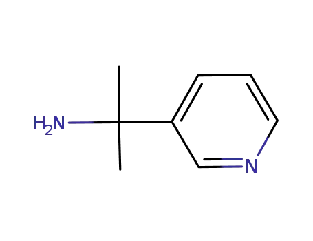 Molecular Structure of 99980-40-2 (1-METHYL-1-PYRIDIN-3-YL-ETHYLAMINE)