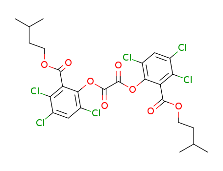 Ethanedioic acid, bis[3,4,6-trichloro-2-[(3-methylbutoxy)carbonyl]phenyl]ester