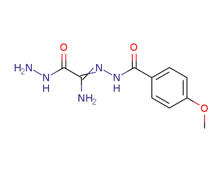 Molecular Structure of 112032-84-5 (Benzoic acid, 4-methoxy-, 2-(2-hydrazino-1-imino-2-oxoethyl)hydrazide)