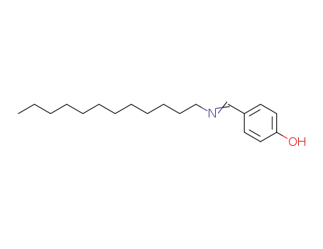 Molecular Structure of 20172-65-0 (Phenol, 4-[(dodecylimino)methyl]-)